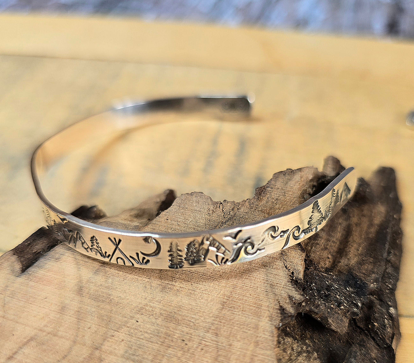 Stay Wild cuff bangle