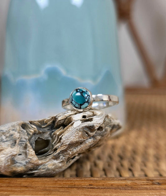 Turquoise stacker ring